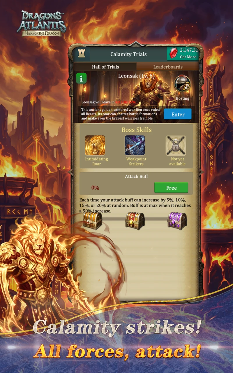 Dragons of Atlantis screenshot